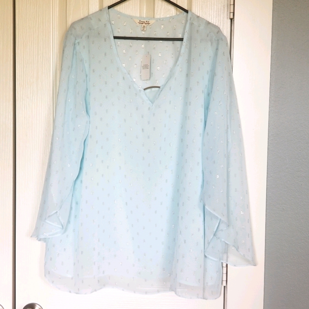 Krazy kat 2xl ladies blouse
